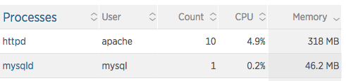 NewRelic Processes