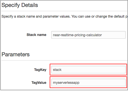 CloudFormation tags