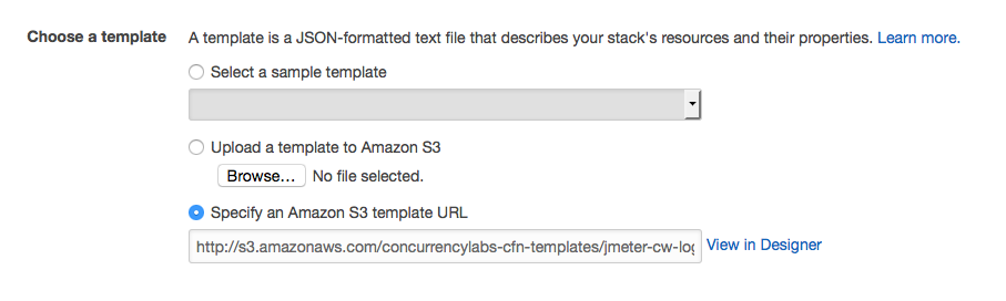 CloudFormation landing